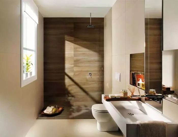 现代感十足的浴室空间，夸美就对了！(图3)