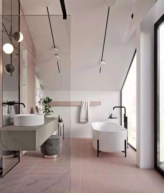 现代感十足的浴室空间，夸美就对了！(图28)